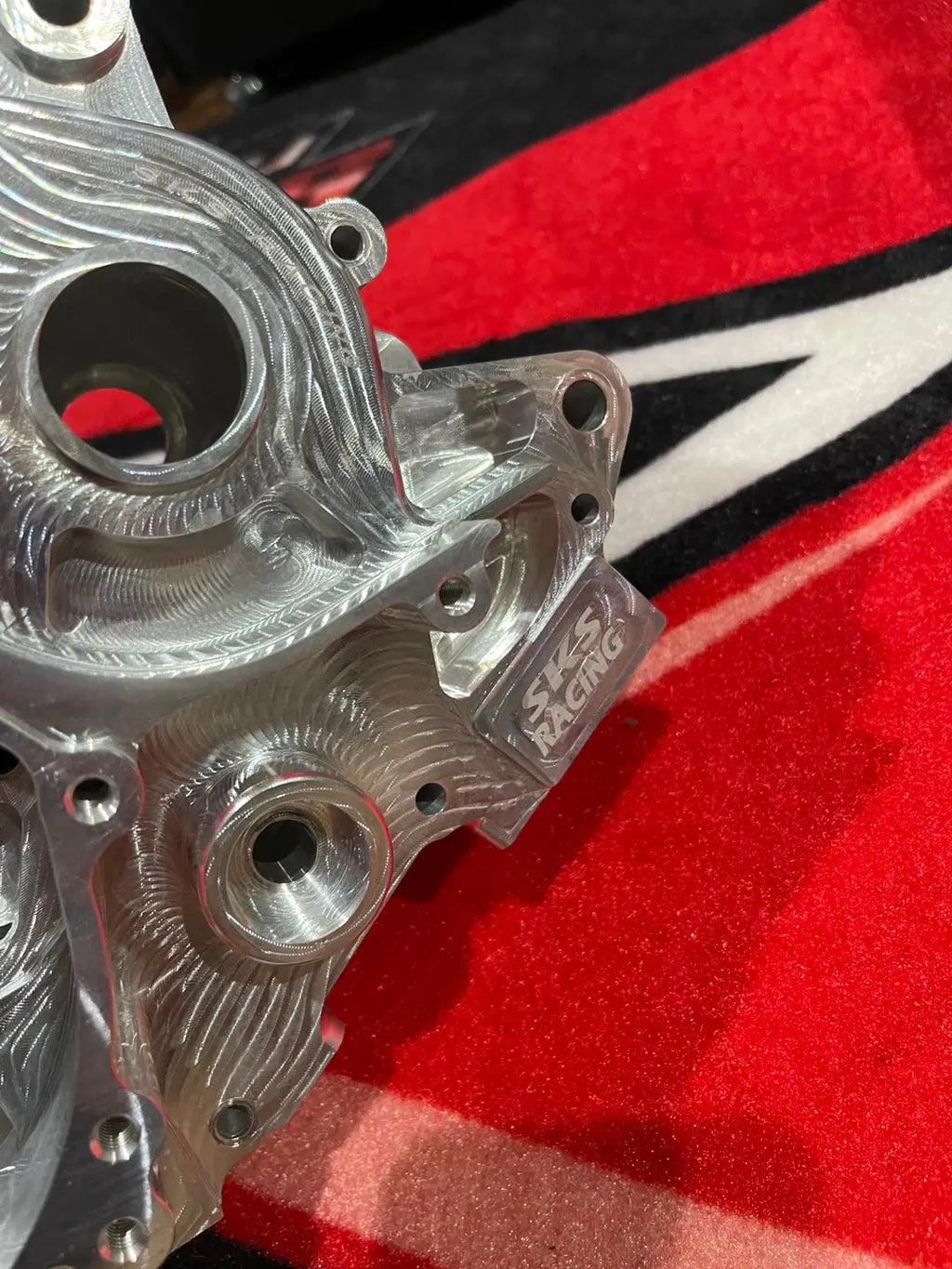 SKS Racing CNC Honda 125 Crankcase – Stock head studs
